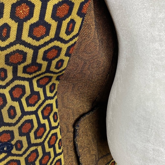 Geometric Patterned Blazer - Multicolor - Picture 11 of 16